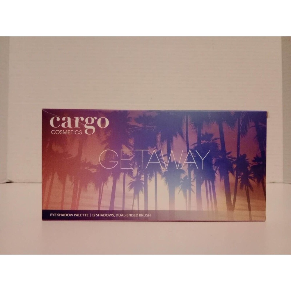 Cargo Getaway Eye Shadow Palette: 12 Shadows (each .03 Oz.), Dual Ended Brush